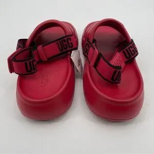 UGG | Shoes | Ugg Mens Sliderssport Yeah Red Sandals Nwt9  display picture 3